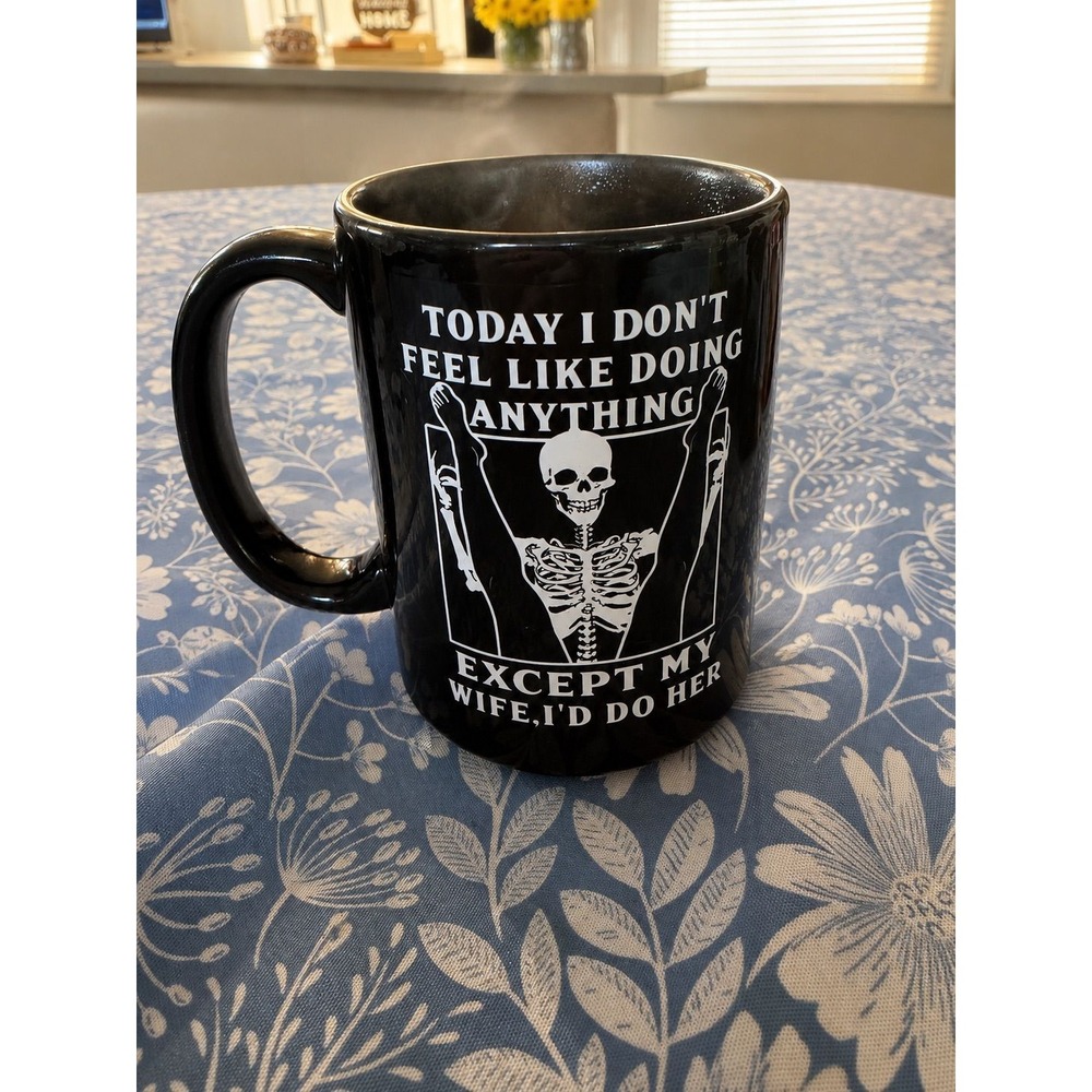 Husband and wifey funny mug
